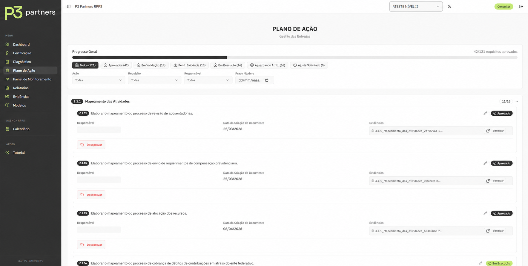 Plano de Ação